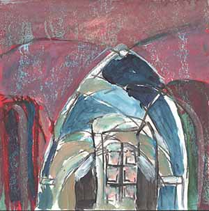 Malerei Mischtechnik - Gewölbe