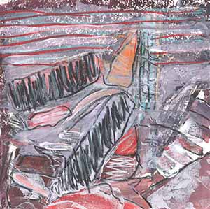 Malerei Mischtechnik - Landscape