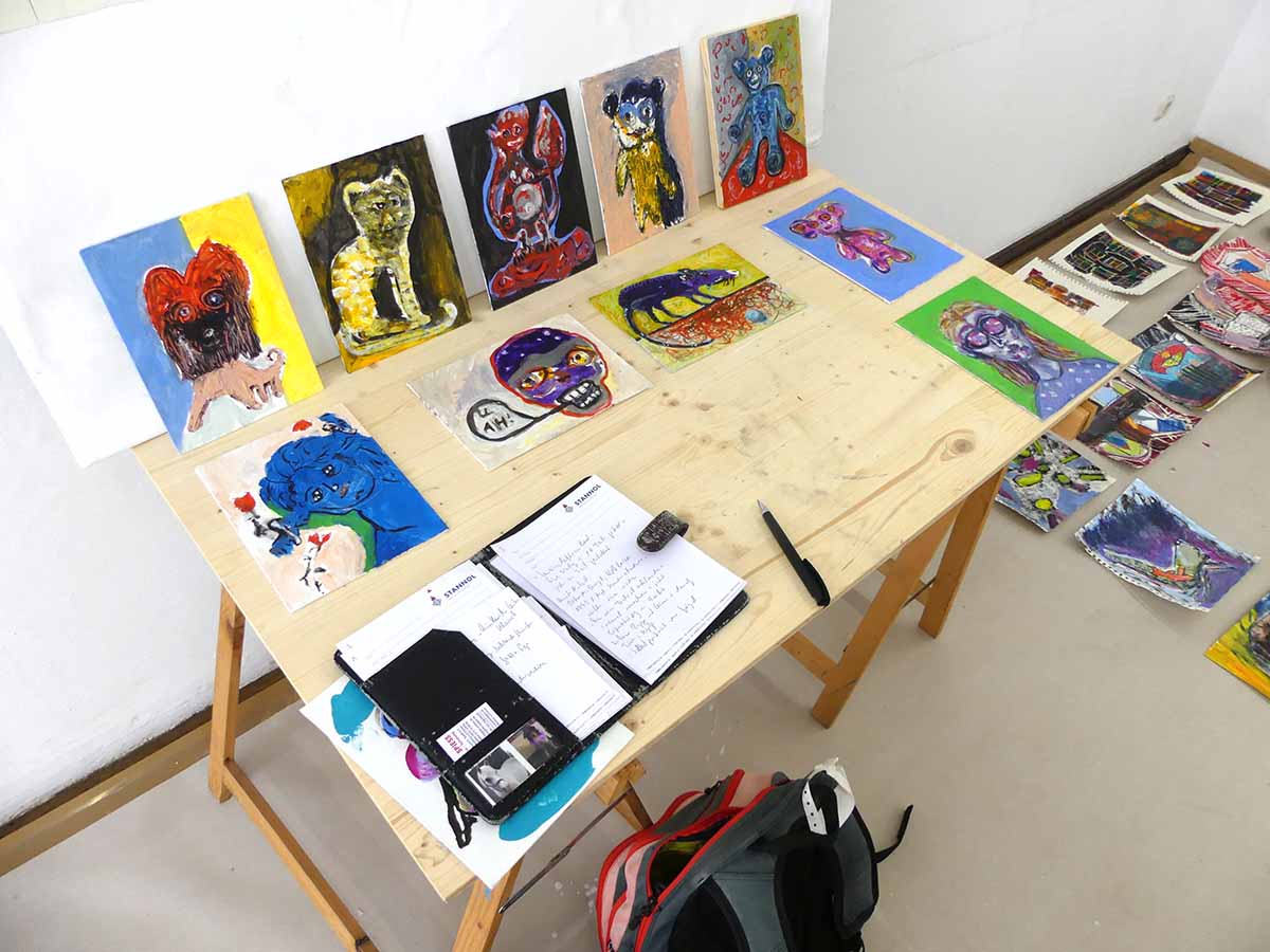 Arbeitstisch von Buoy