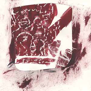 Monotypie auf Papier, Meines Bruders Gegenstück