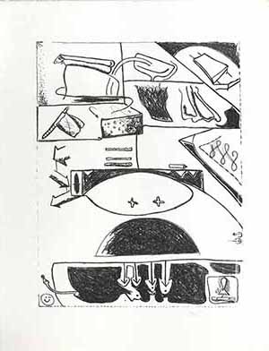 Lithographie auf Papier, O.T.