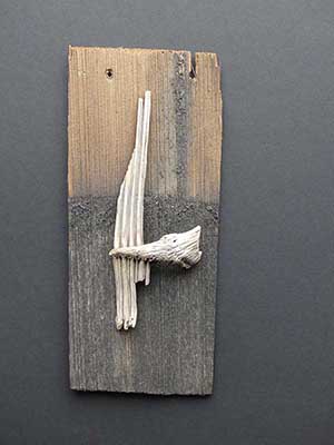 Nature work 1, Holzobjekt 