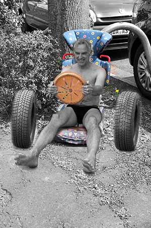  Photocollage - Formula 1 driver 