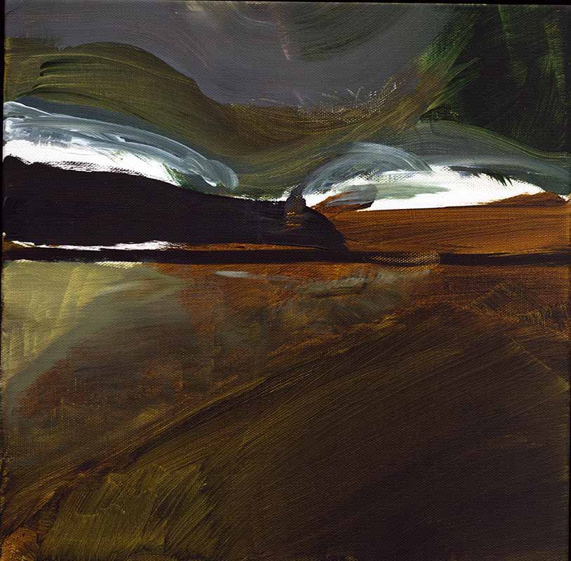 Landschaft 1, Acryl aufLeinwand