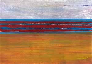 LandschaftNr Nr.8, Acryl auf Leinwand