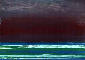 LandschaftNr Nr.14, Acryl auf Leinwand